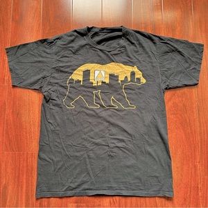 Men’s Boston Bruins Bear & Skyline + Fenway Short Sleeve T-Shirt